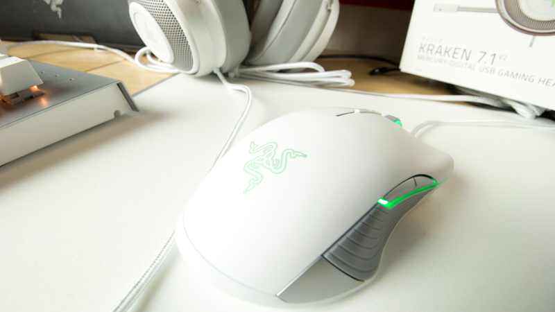 Illustration for article titled Razer Gear Looks Really Nice In White